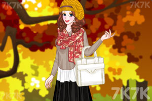 《秋天里的美女》游戏画面2