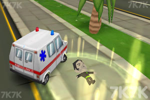 《3D救护车》游戏画面2