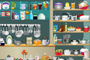 《漂亮小厨房找东西》游戏画面1
