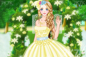 《春季漂亮的新娘》游戏画面1