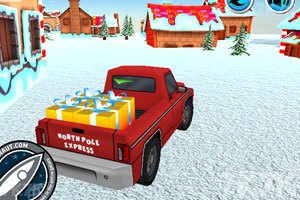 《送圣诞礼物的卡车》游戏画面4