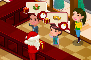 《圣诞老公公购物商店》游戏画面1