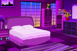 《逃脱紫色房屋》游戏画面1