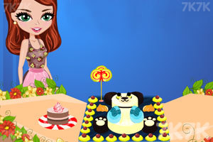 《熊猫生日蛋糕》游戏画面4