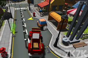 《城市停靠小货车》游戏画面4