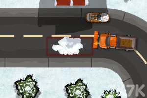 《铲雪车停靠》游戏画面3
