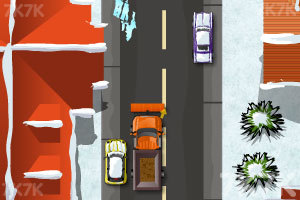 《铲雪车停靠》游戏画面1