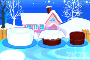 《冬季主题蛋糕》游戏画面3