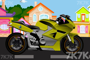 《摩托车清洗店》游戏画面1