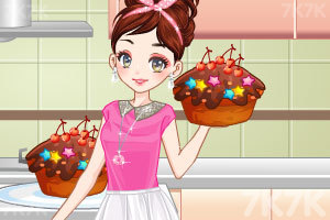 《做蛋糕的女孩》游戏画面2