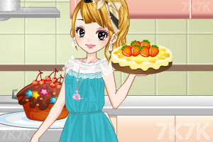 《做蛋糕的女孩》游戏画面1
