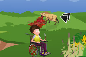 《轮椅男孩悬崖逃生2》游戏画面1