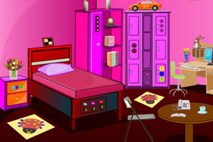 《逃出粉紫色的房间》游戏画面1