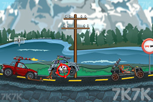 《愤怒的死亡赛车无敌版》游戏画面1