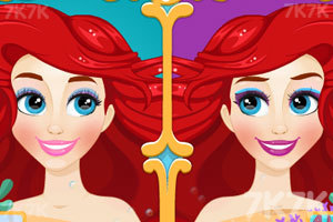 《人鱼公主的时尚化妆》游戏画面1