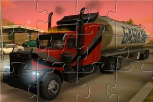 《卡车拼图》游戏画面1