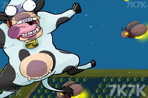 《飞行的奶牛》游戏画面1