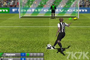 《3D世界杯点球赛2》游戏画面1