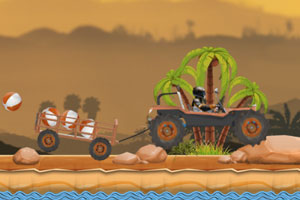 《沙滩运输车》游戏画面1