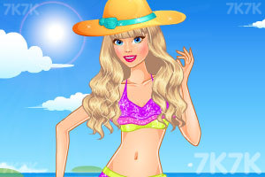 《可爱的沙滩装扮》游戏画面3