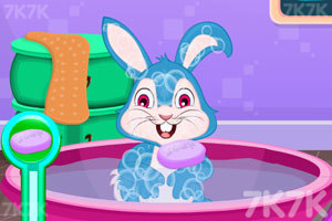 《小兔子爱洗澡》游戏画面3