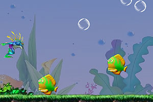 《奔跑的小鱼》游戏画面1