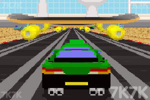《3D复古赛车》游戏画面2