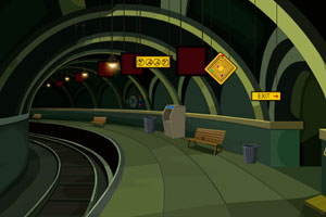 《地下车站逃脱》游戏画面1