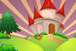 《公鸡逃离梦幻森林》游戏画面1