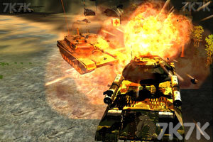 《坦克轰炸战》游戏画面3
