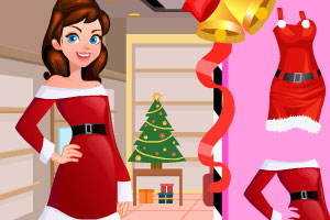 《圣诞漂亮的女孩》游戏画面1