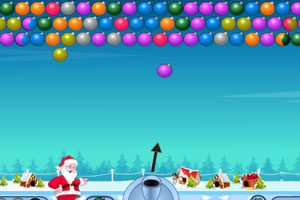 《圣诞老人泡泡射手》游戏画面1