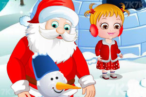 《可爱宝贝的圣诞节惊喜》游戏画面2
