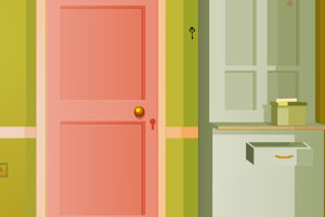 《漂亮的彩色房子逃脱》游戏画面1