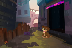 《小狗的逃脱》游戏画面1