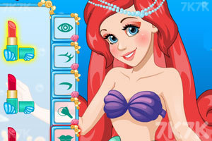 《美人鱼公主新发型》游戏画面3