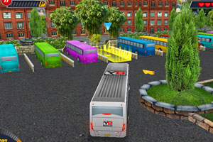 3D巴士停车场