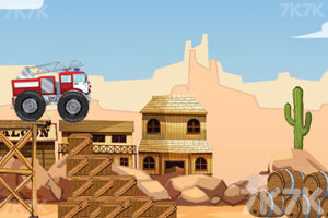 《西部消防车》游戏画面2
