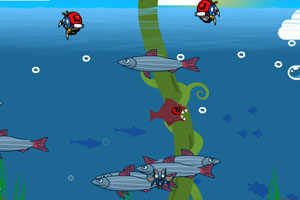 《凶残的大鱼吃小鱼》游戏画面1