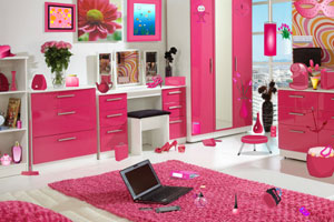 粉色房间找物品