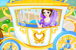 《公主清洗马车》游戏画面2