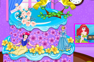 《公主春季蛋糕》游戏画面1