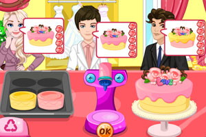 《婚礼蛋糕商店》游戏画面1