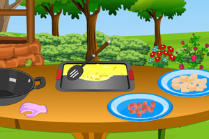 《简易的早餐披萨》游戏画面1