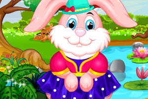 《照顾小兔兔》游戏画面1