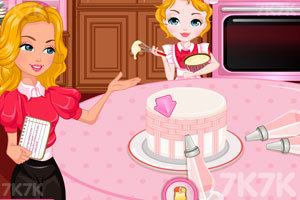 《和妈妈一起做蛋糕》游戏画面3