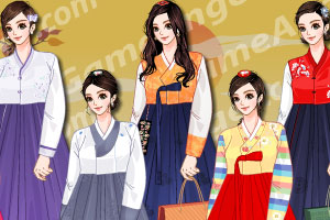 《时尚传统韩服》游戏画面1