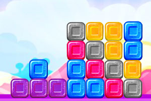 《消灭彩色方块》游戏画面1