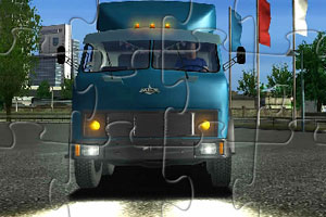 《玛兹卡车拼图》游戏画面1