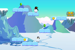 《极地企鹅大冒险》游戏画面1